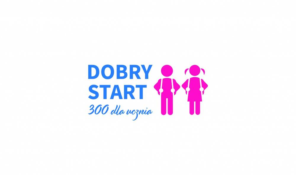 Zdjęcie: Logo Dobry Start 300 dla ucznia